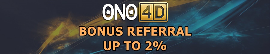Bonus Referral 0.1% ONO4D